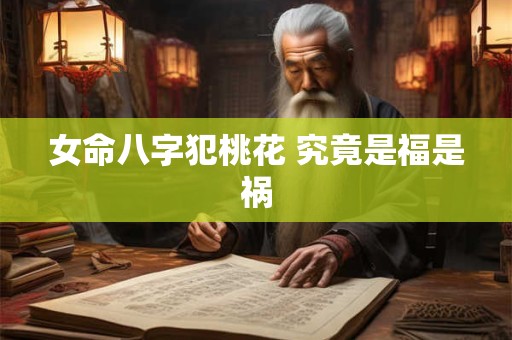 女命八字犯桃花 究竟是福是祸