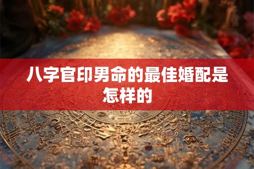 八字官印男命的最佳婚配是怎样的