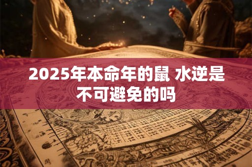 2025年本命年的鼠 水逆是不可避免的吗