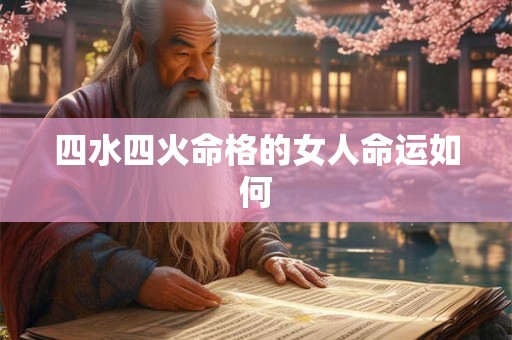 四水四火命格的女人命运如何