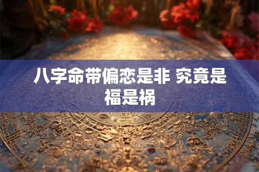 八字命带偏恋是非 究竟是福是祸