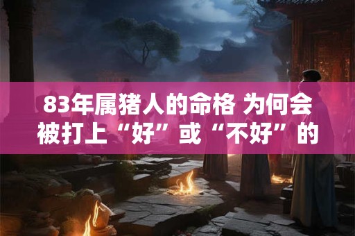 83年属猪人的命格 为何会被打上“好”或“不好”的标签