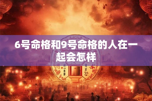 6号命格和9号命格的人在一起会怎样