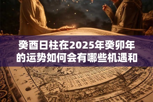 癸酉日柱在2025年癸卯年的运势如何会有哪些机遇和挑战