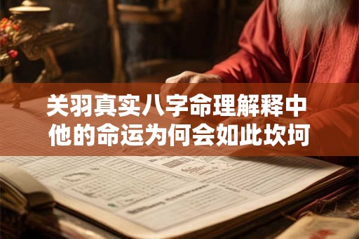 关羽真实八字命理解释中 他的命运为何会如此坎坷