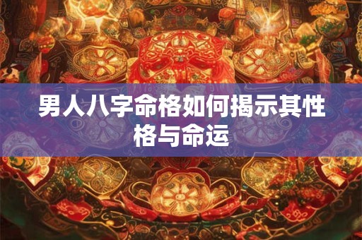 男人八字命格如何揭示其性格与命运