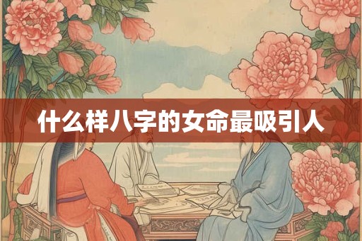 什么样八字的女命最吸引人