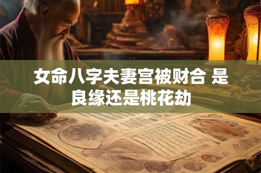 女命八字夫妻宫被财合 是良缘还是桃花劫
