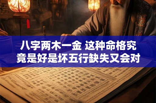 八字两木一金 这种命格究竟是好是坏五行缺失又会对命运产生怎样的影响