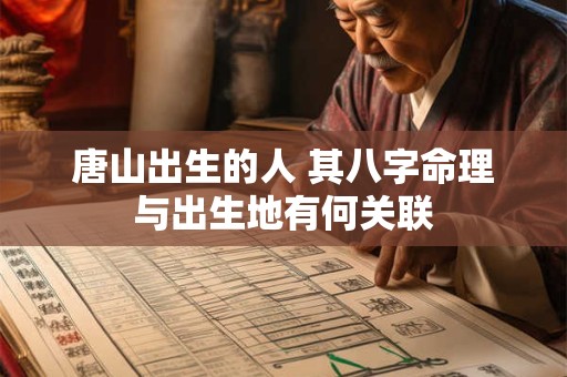 唐山出生的人 其八字命理与出生地有何关联