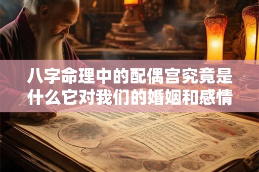 八字命理中的配偶宫究竟是什么它对我们的婚姻和感情有何影响