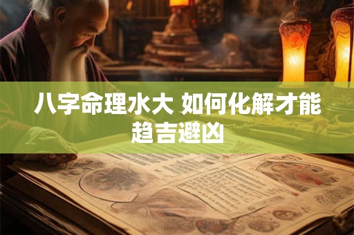 八字命理水大 如何化解才能趋吉避凶