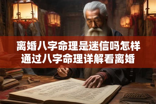 离婚八字命理是迷信吗怎样通过八字命理详解看离婚
