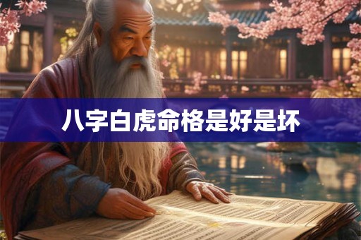 八字白虎命格是好是坏