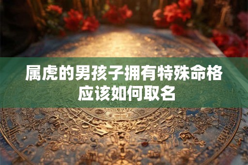 属虎的男孩子拥有特殊命格 应该如何取名