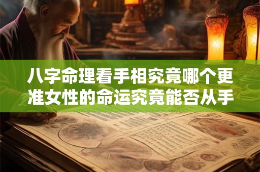八字命理看手相究竟哪个更准女性的命运究竟能否从手相中窥视