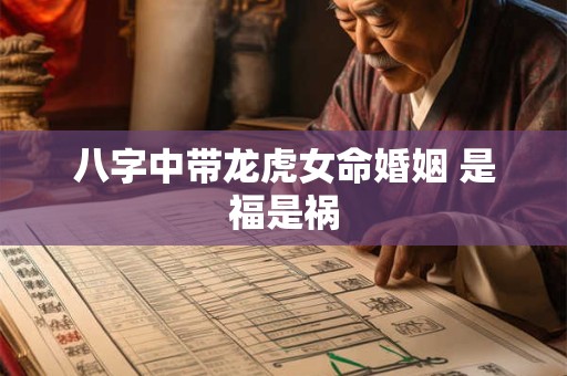 八字中带龙虎女命婚姻 是福是祸
