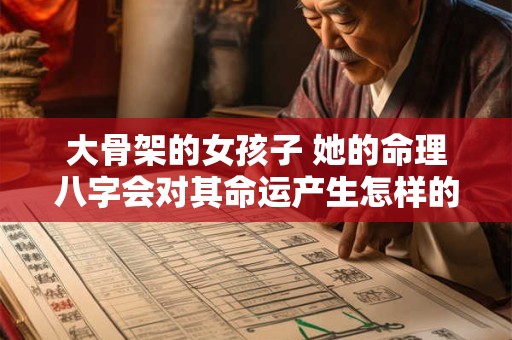 大骨架的女孩子 她的命理八字会对其命运产生怎样的影响呢