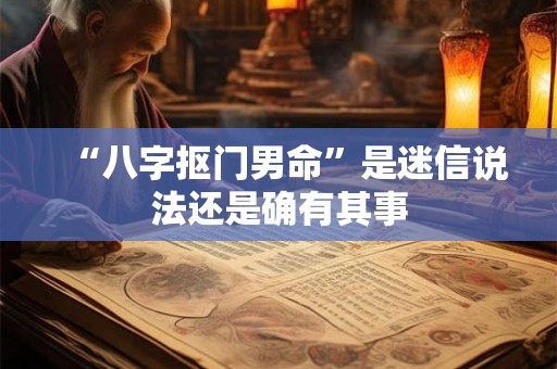 “八字抠门男命”是迷信说法还是确有其事
