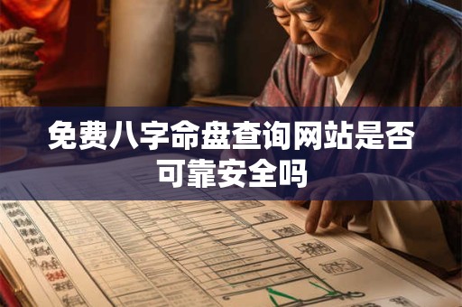 免费八字命盘查询网站是否可靠安全吗