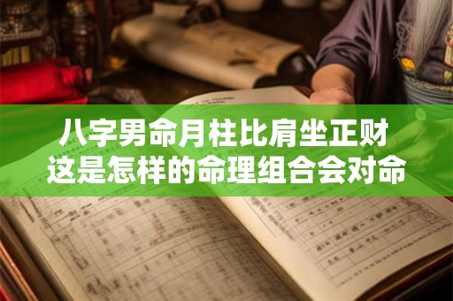 八字男命月柱比肩坐正财 这是怎样的命理组合会对命运产生怎样的影响
