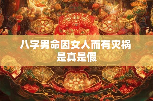 八字男命因女人而有灾祸 是真是假