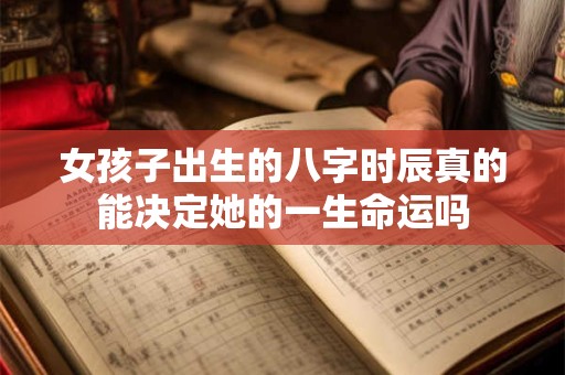 女孩子出生的八字时辰真的能决定她的一生命运吗