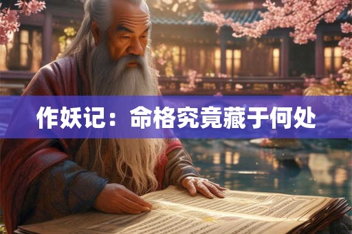 作妖记：命格究竟藏于何处