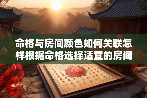 命格与房间颜色如何关联怎样根据命格选择适宜的房间颜色