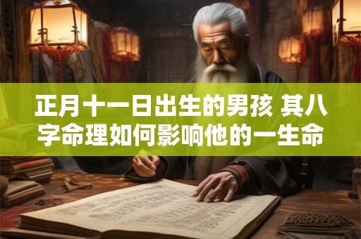 正月十一日出生的男孩 其八字命理如何影响他的一生命运