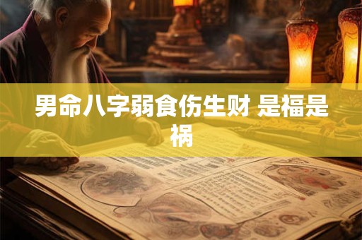 男命八字弱食伤生财 是福是祸