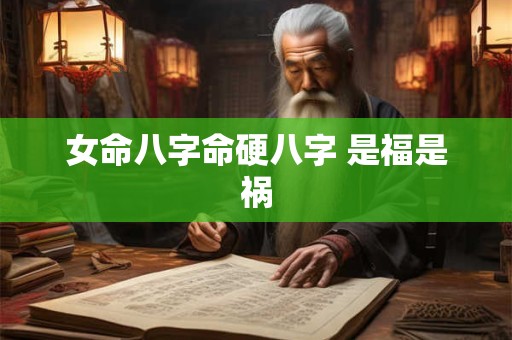 女命八字命硬八字 是福是祸