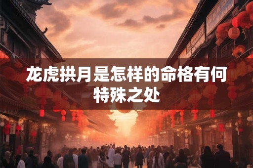 龙虎拱月是怎样的命格有何特殊之处