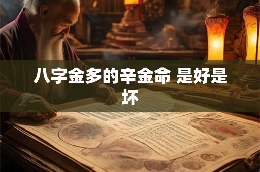 八字金多的辛金命 是好是坏