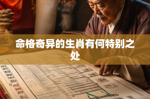 命格奇异的生肖有何特别之处