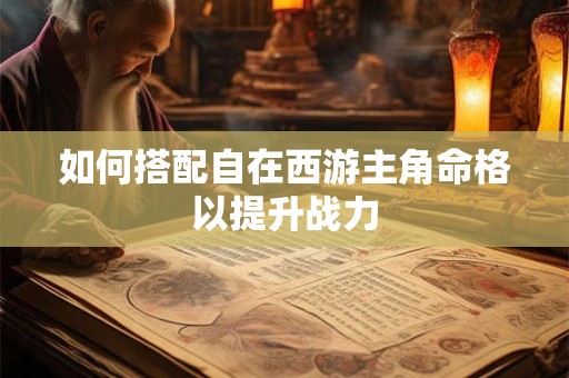 如何搭配自在西游主角命格以提升战力