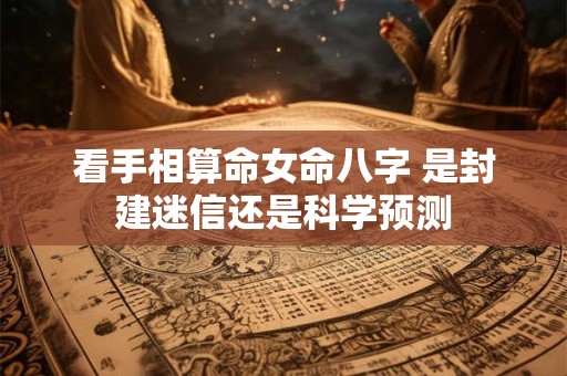 看手相算命女命八字 是封建迷信还是科学预测