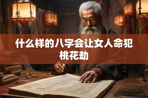 什么样的八字会让女人命犯桃花劫