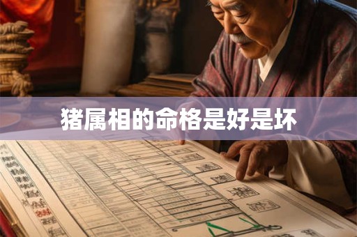 猪属相的命格是好是坏
