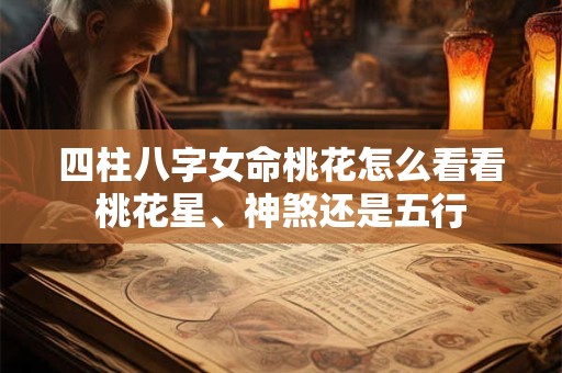 四柱八字女命桃花怎么看看桃花星、神煞还是五行