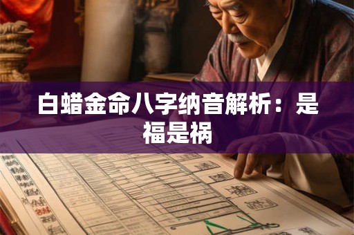 白蜡金命八字纳音解析：是福是祸