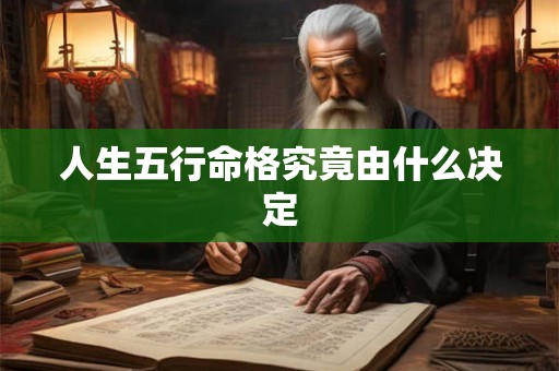 人生五行命格究竟由什么决定