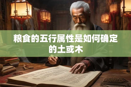 粮食的五行属性是如何确定的土或木