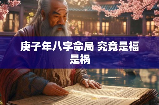 庚子年八字命局 究竟是福是祸