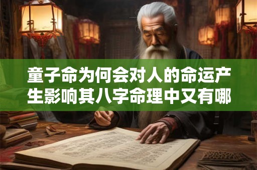 童子命为何会对人的命运产生影响其八字命理中又有哪些特殊之处