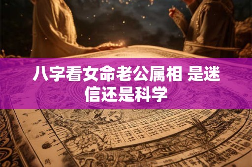 八字看女命老公属相 是迷信还是科学