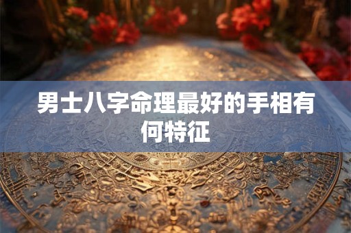 男士八字命理最好的手相有何特征