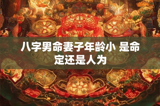 八字男命妻子年龄小 是命定还是人为