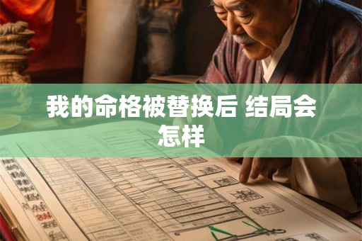 我的命格被替换后 结局会怎样