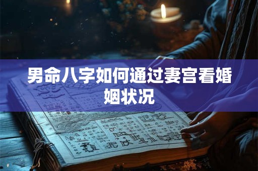 男命八字如何通过妻宫看婚姻状况